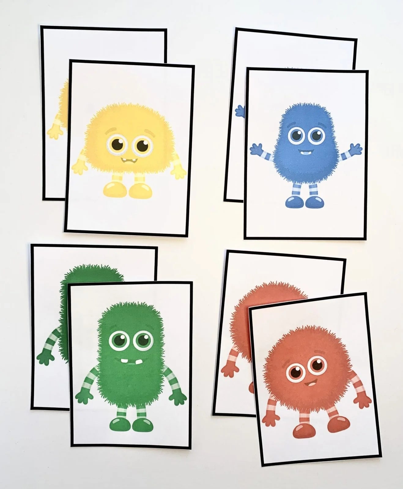 Colour Monster Flashcards